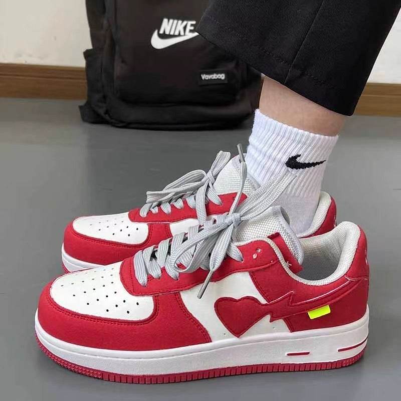Mens Fashion Casual Splicing Thick Bottom Wear Sports Shoes - Mubimart