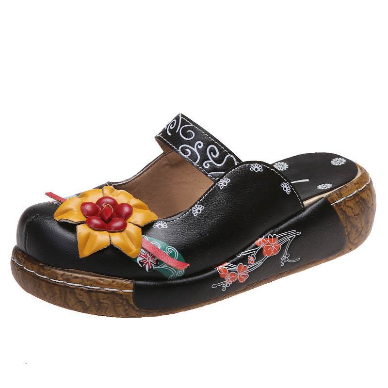 Women Summer Comfort Roman Platform Sandals Shoes - Mubimart