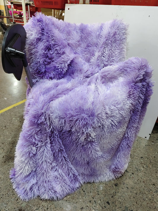 Warm Fluffy Shaggy Throw Blanket Bedspread Faux Fur Sofa Nap Blanket Bed Cover