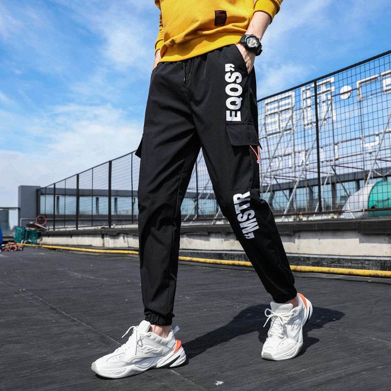 Overalls Men's Loose Plus Size Casual Jogger Pants - Mubimart