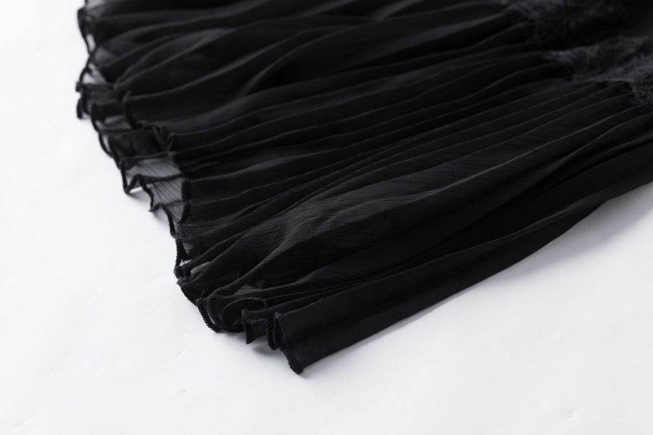 Europe And America Slim Fashion Young Black Lady Plus Size Skirt - Mubimart