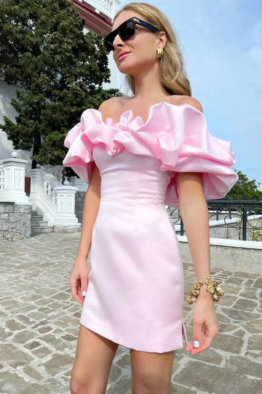 Women's Shoulder High-end Temperament Formal Dress - Mubimart