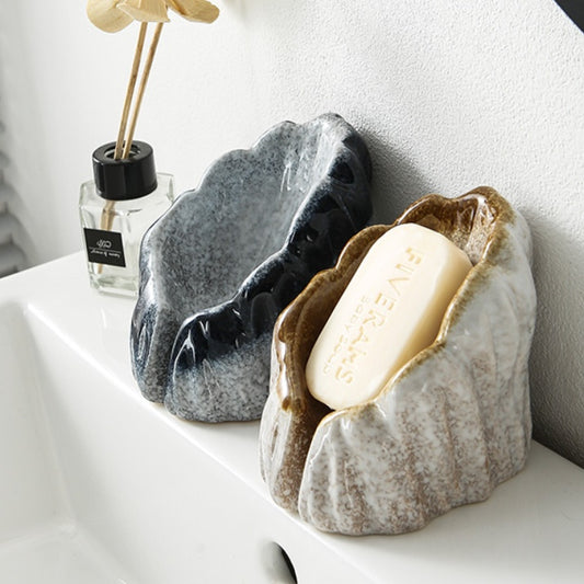 Ceramic Basin Drain Soap Dish Soap Box