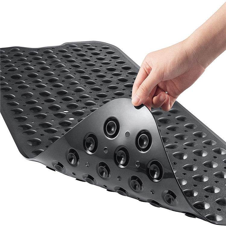 100 40cm Extended PVC Bathroom Mat Bathroom Bathtub Mat Floor Mat With Suction Cup - Mubimart