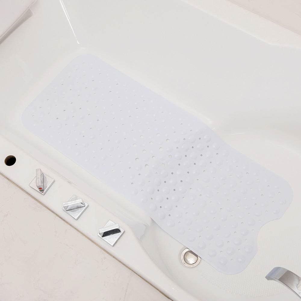 100 40cm Extended PVC Bathroom Mat Bathroom Bathtub Mat Floor Mat With Suction Cup - Mubimart