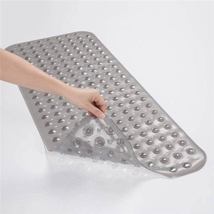 100 40cm Extended PVC Bathroom Mat Bathroom Bathtub Mat Floor Mat With Suction Cup - Mubimart
