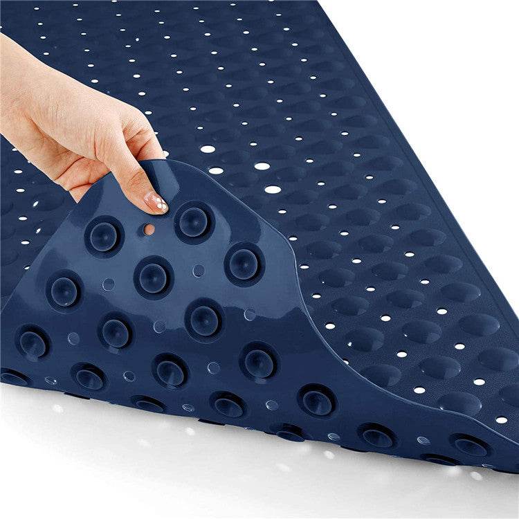 100 40cm Extended PVC Bathroom Mat Bathroom Bathtub Mat Floor Mat With Suction Cup - Mubimart