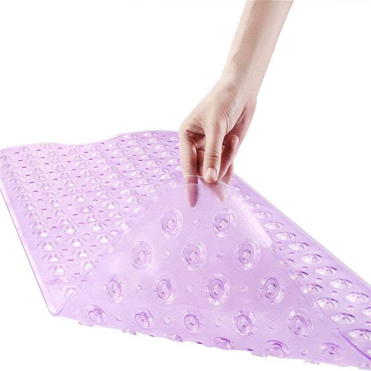 100 40cm Extended PVC Bathroom Mat Bathroom Bathtub Mat Floor Mat With Suction Cup - Mubimart