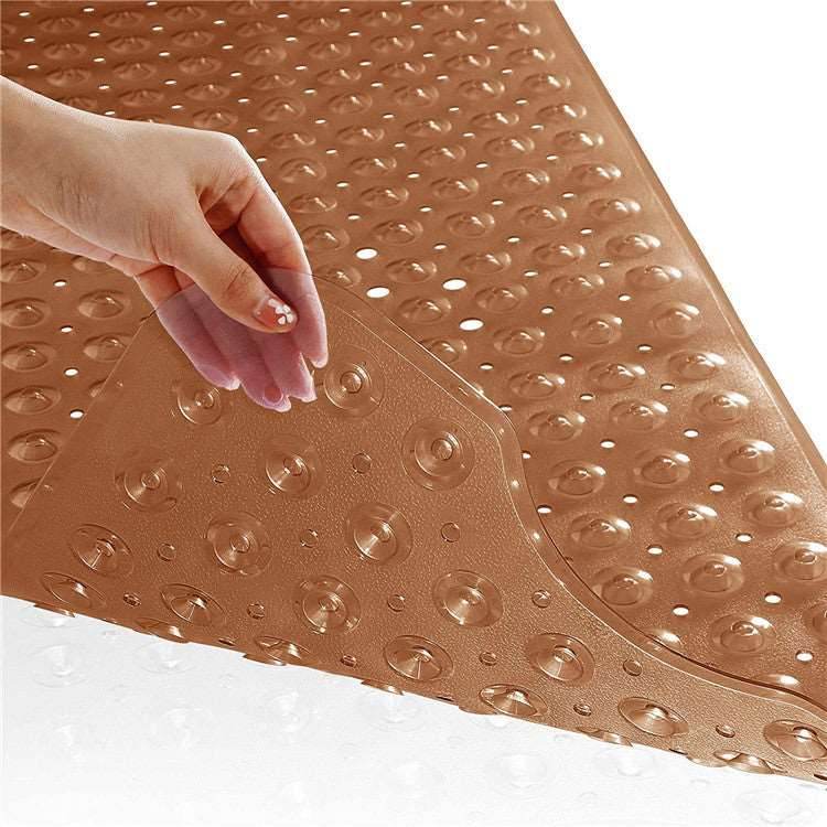 100 40cm Extended PVC Bathroom Mat Bathroom Bathtub Mat Floor Mat With Suction Cup - Mubimart