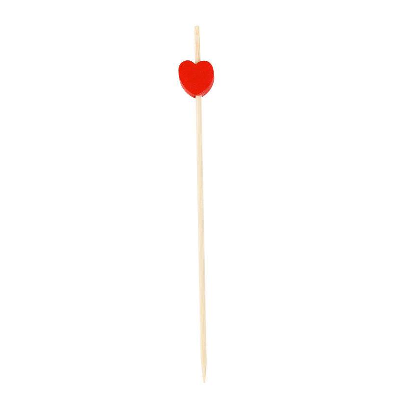 100 Pieces Of Love Creative Fruit Toothpick - Mubimart