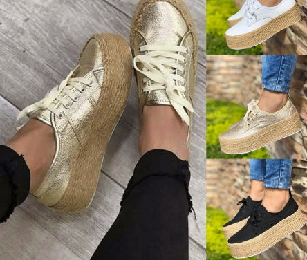 Espadrilles aus Canvas