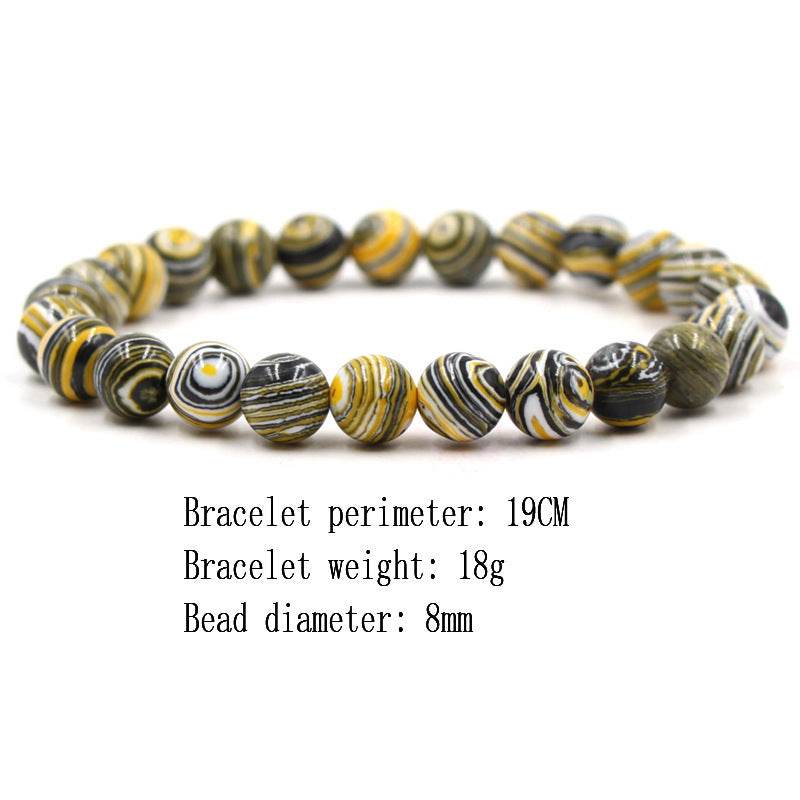 3 Style Colorful Chakra Stone Beaded Women Bracelet - Mubimart