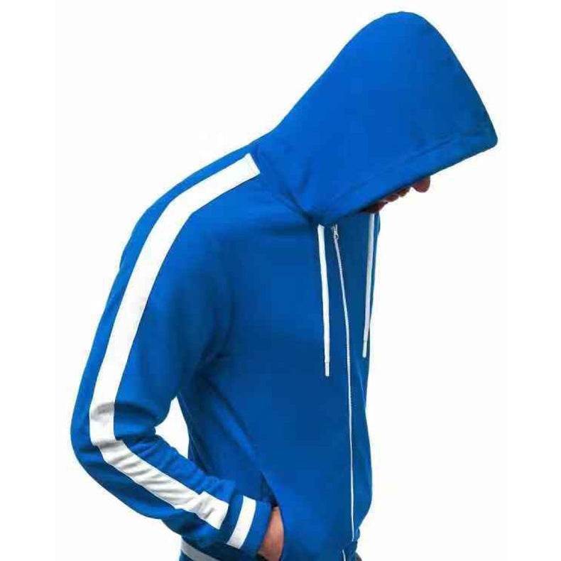Zipper hooded cardigan - Mubimart