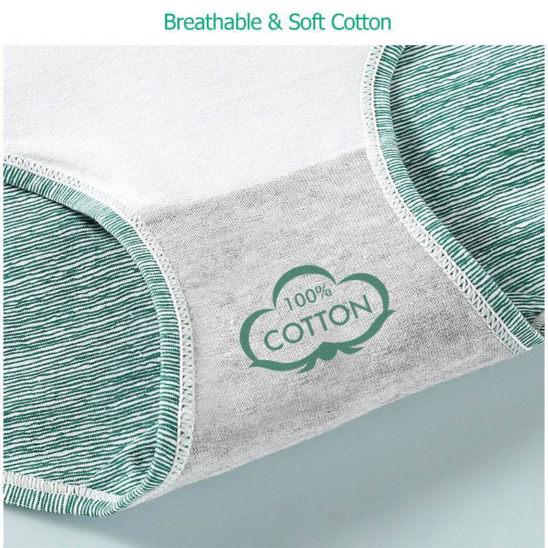 Cotton high waist panties - Mubimart