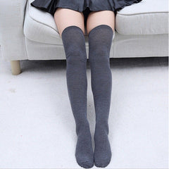 Women Over Knee High Socks - Mubimart -  