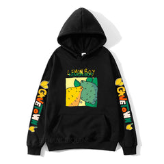 Cavetown Lemon Boy Cartoon Print Hoodies For Fans Mens Cartoon