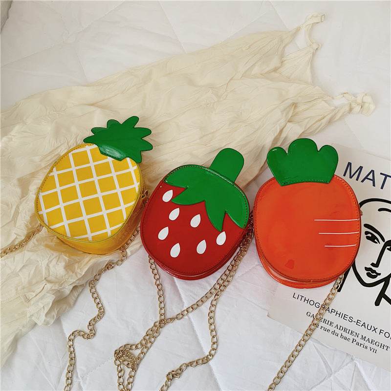 Lovely fruit girl Satchel - Mubimart