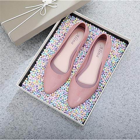 Women's pointed toe flat shoes - Mubimart