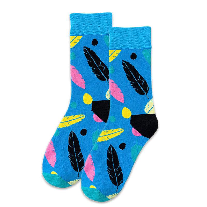 Hip Hop Socks Street Style Cotton Socks Skateboard Socks - Mubimart