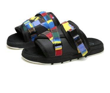 Summer fashion thick bottom beach slipper - Mubimart