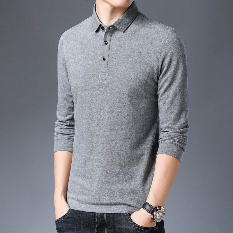 Middle-aged POLO shirt - Mubimart