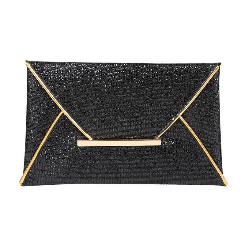 Sequin glitter clutch - Mubimart