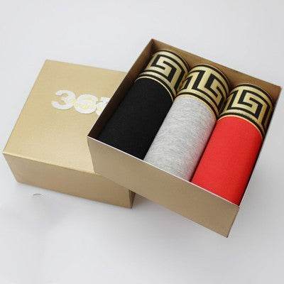Mens 3Pcs sexy Underwear Boxers Men Shorts Boxer - Mubimart