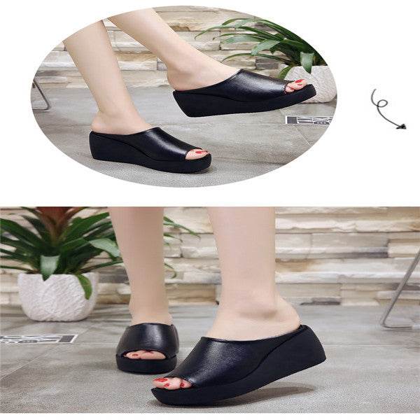 Wedge sandals and slippers - Mubimart