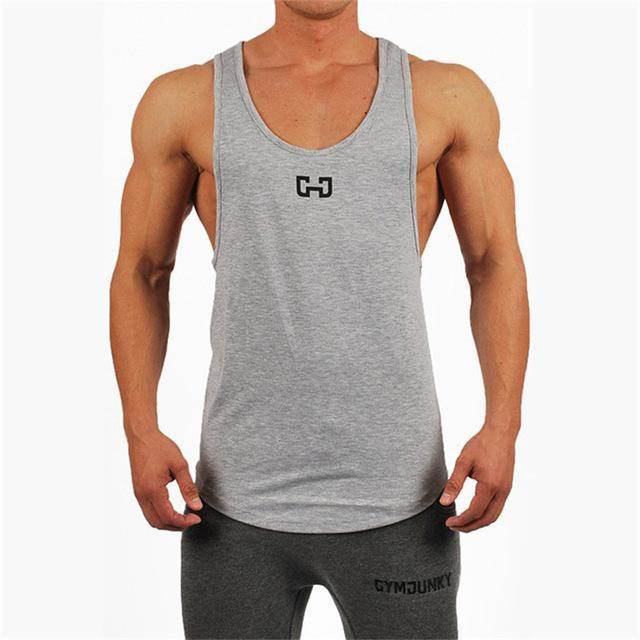 Men Bodybuilding Tank - Mubimart