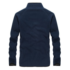 Men's fleece jacket sweater