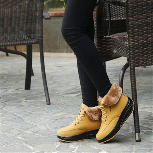 Wedge snow boots - Mubimart
