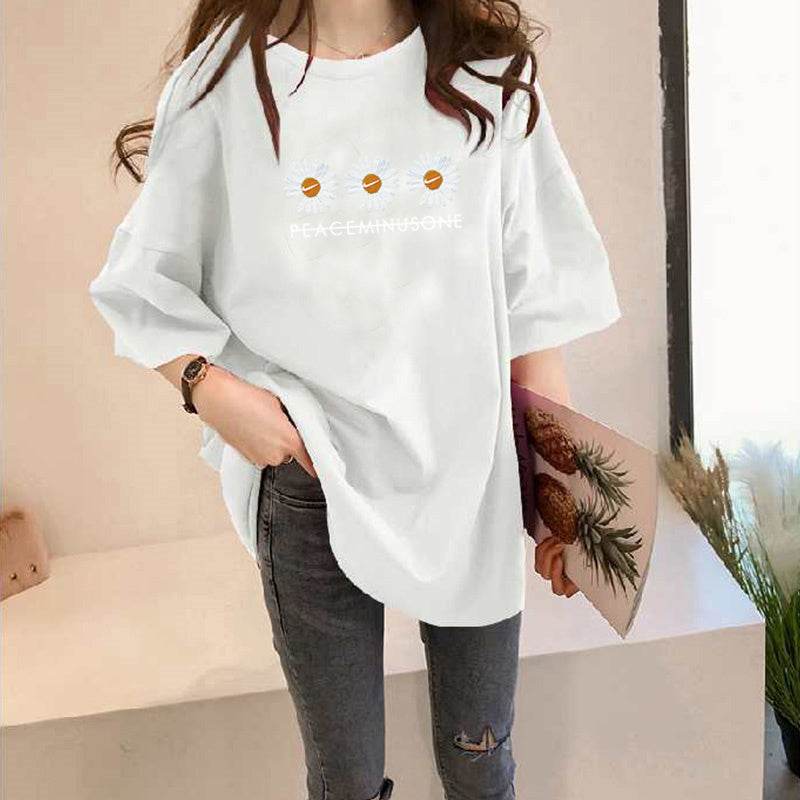 Women's plus size short sleeve t-shirt - Mubimart