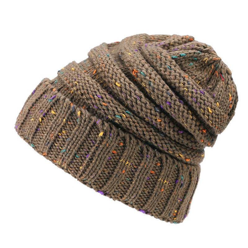 Knitted Woolen Hats For Men And Women In Winter - Mubimart