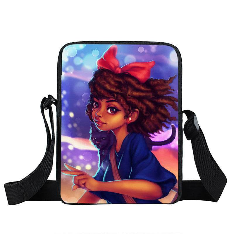 Creative fashion polyester lightening small satchel - Mubimart