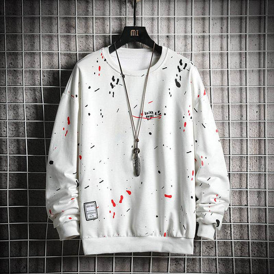 neue Trend Manner Hoodies Casual Solide Splice - Mubimart