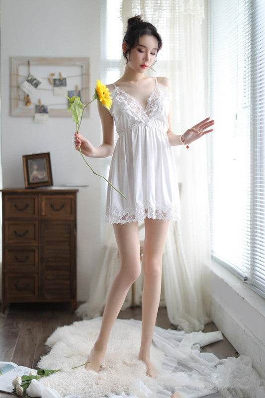 Women sexy nightgown ladies pajamas underwear women sexy nightgown ladies pajamas underwear - Mubimart