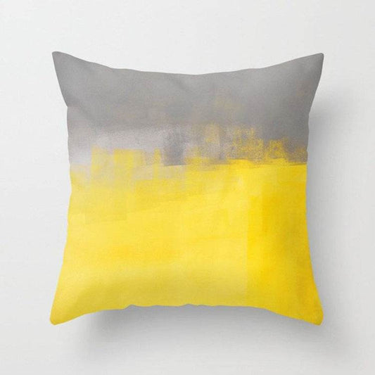 Yellow pillowcase polyester waist cover pillowcase - Mubimart