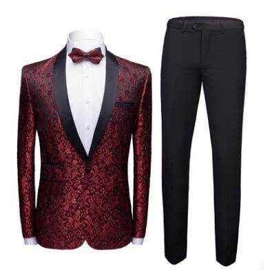Men''s suit suits men wedding Dress Suit Set - Mubimart