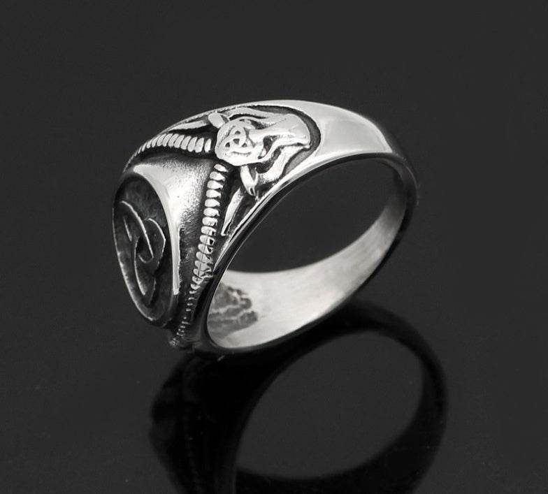 Domineering vintage ring men jewelry - Mubimart