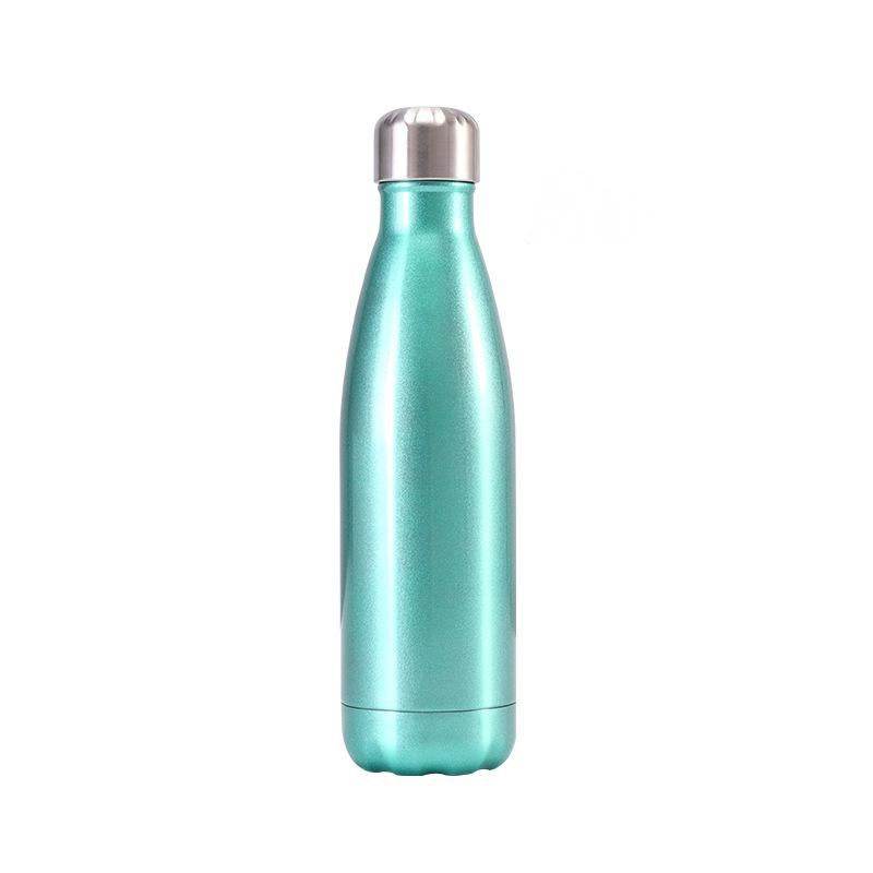 Coke Bottle Stainless Steel Vacuum Flask Bowling Cup Sports Bottle - Mubimart
