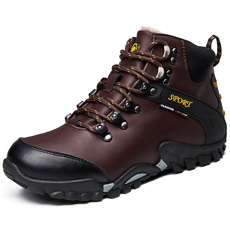 High Top Martin Boots Outdoor Men's Sports Hiking Shoes - Mubimart