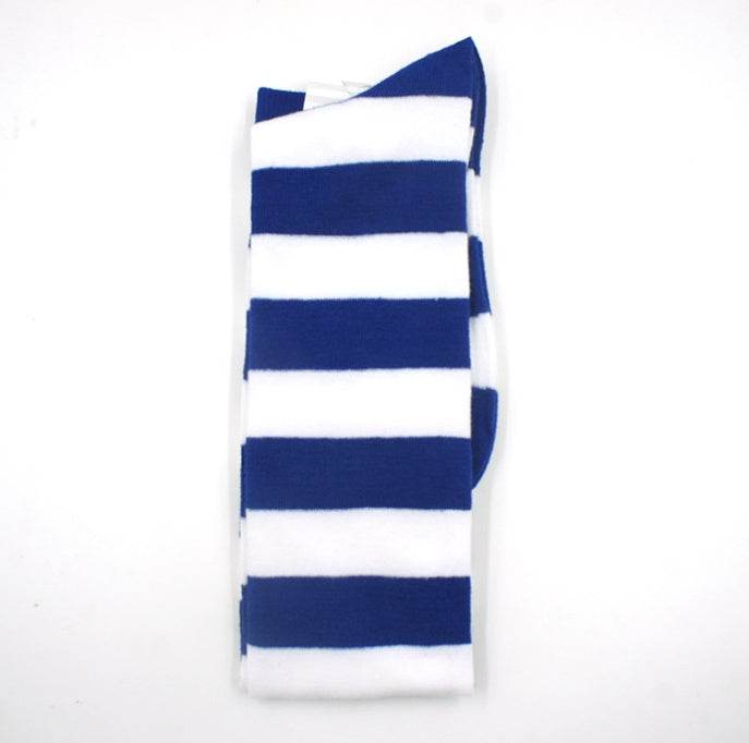 Stockings over the knee socks thigh socks striped high socks stockings - Mubimart
