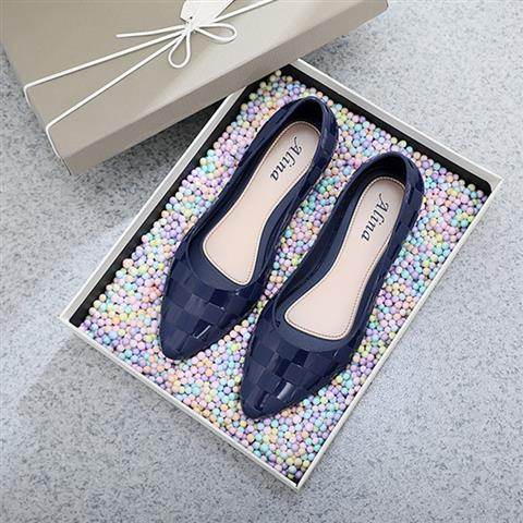 Women's pointed toe flat shoes - Mubimart