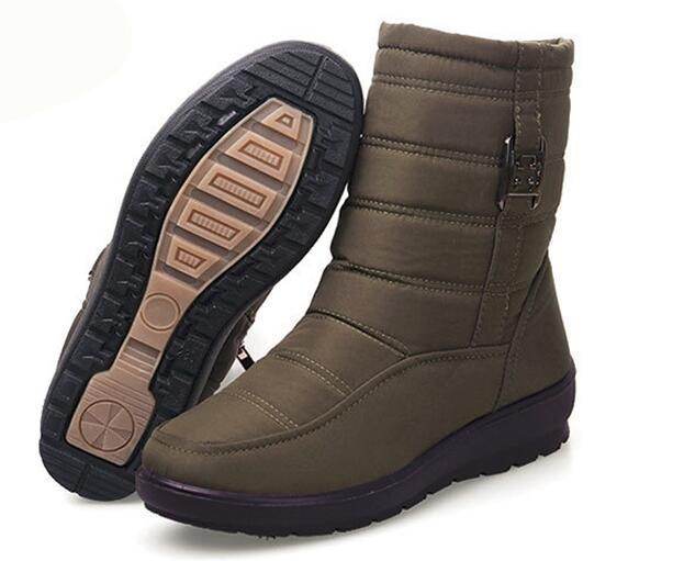 Antiskid Waterproof Women Fashion Boots - Mubimart