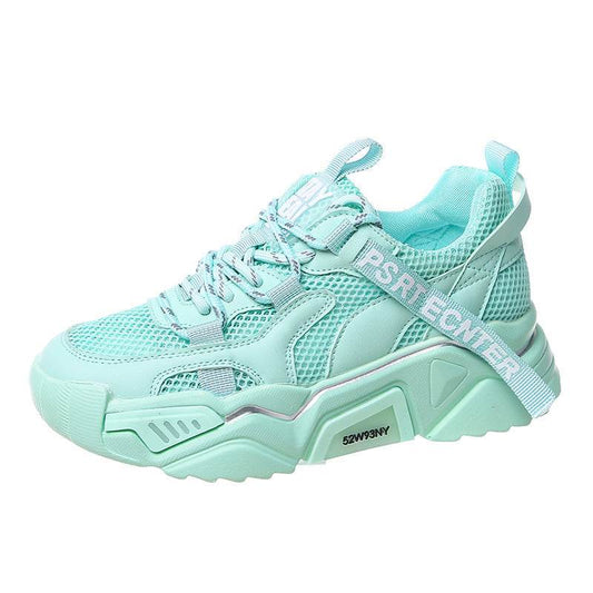 Women summer mesh platform casual shoes - Mubimart