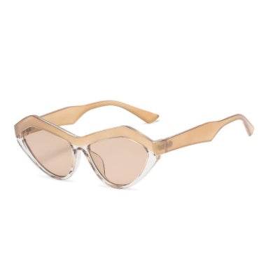 Cat Eye Fashion Triangle Sports Sunglasses - Mubimart