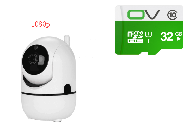 1080P Cloud Wireless IP Camera Intelligent Auto Tracking Of Human Home Security Surveillance CCTV Network Wifi Camera - Mubimart -  