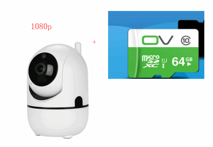 1080P Cloud Wireless IP Camera Intelligent Auto Tracking Of Human Home Security Surveillance CCTV Network Wifi Camera - Mubimart -  