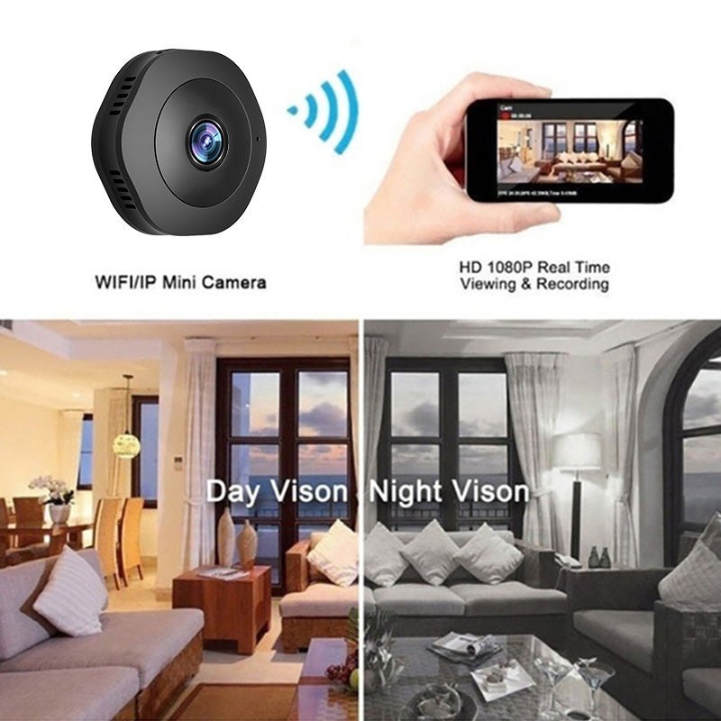 1080P HD Mini Camera APP Remote Control Monitor Home Security DV Kamera IP Camera IR Night Magnetic Wireless Camera - Mubimart -  