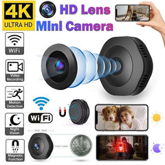 1080P HD Mini Camera APP Remote Control Monitor Home Security DV Kamera IP Camera IR Night Magnetic Wireless Camera - Mubimart - Smart Camera 